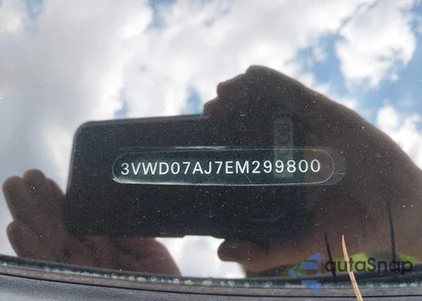 2014 Volkswagen Jetta 1.8T Se из США, поврежденный, VIN 3VWD07AJ7EM299800